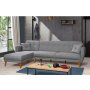 Atelier del Sofa Ugaona garnitura Aria Corner Dark Grey - slika 1