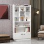 HANAH HOME Polica za knjige Tokyo White - slika 3