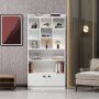HANAH HOME Polica za knjige Tokyo White - slika 4