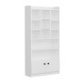 HANAH HOME Polica za knjige Tokyo White - slika 1