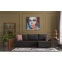 Atelier del Sofa Ugaona garnitura Ece Right Anthracite - slika 2