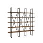 HANAH HOME Polica za knjige Beylerbeyi Walnut - slika 1