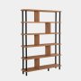 HANAH HOME Polica za knjige Meta Black - slika 1