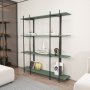 HANAH HOME Polica za knjige Moss Green Black - slika 3
