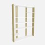 HANAH HOME Polica za knjige Jenny White Gold - slika 1