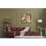 Atelier del Sofa Ugaona garnitura Fly Corner Sofa Bed Left Claret Red - slika 1
