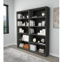 HANAH HOME Polica za knjige Bigs Dark Grey - slika 3
