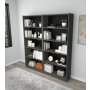HANAH HOME Polica za knjige Bigs Dark Grey - slika 4