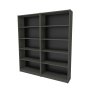 HANAH HOME Polica za knjige Bigs Dark Grey - slika 1