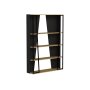 HANAH HOME Polica za knjige Lissa Bookshelf Black - slika 1
