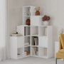 HANAH HOME Polica za knjige Paleo White - slika 3