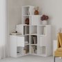 HANAH HOME Polica za knjige Paleo White - slika 4