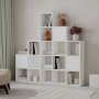 HANAH HOME Polica za knjige Paleo White - slika 2