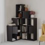 HANAH HOME Polica za knjige Paleo Black - slika 4