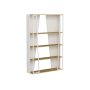 HANAH HOME Polica za knjige Lissa Bookshelf White - slika 1