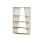 HANAH HOME Polica za knjige Lissa Bookshelf White - slika 4