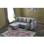 Atelier del Sofa Ugaona garnitura Aydam Left Blue - slika 2