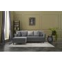 Atelier del Sofa Ugaona garnitura Aydam Left Grey - slika 1
