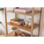 HANAH HOME Polica za knjige Nala 75 Natural - slika 5