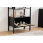 HANAH HOME Polica za knjige Nala 76 Black - slika 4