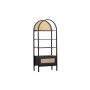 HANAH HOME Polica za knjige Nala 76 Black - slika 1
