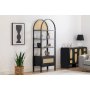HANAH HOME Polica za knjige Nala 76 Black - slika 2