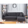 Atelier del Sofa Ugaona garnitura Aqua Coner Right Dark Grey - slika 2