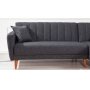Atelier del Sofa Ugaona garnitura Aqua Coner Right Dark Grey - slika 3
