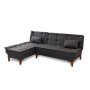 Atelier del Sofa Ugaona garnitura Santo Left Anthracite - slika 2