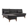 Atelier del Sofa Ugaona garnitura Santo Left Anthracite - slika 4