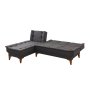 Atelier del Sofa Ugaona garnitura Santo Left Anthracite - slika 5