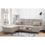 Atelier del Sofa Ugaona garnitura Santo Left Cream - slika 1