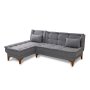 Atelier del Sofa Ugaona garnitura Santo Left Dark Grey - slika 2