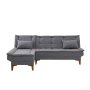 Atelier del Sofa Ugaona garnitura Santo Left Dark Grey - slika 4