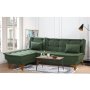 Atelier del Sofa Ugaona garnitura Santo Left Green - slika 1