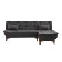 Atelier del Sofa Ugaona garnitura Santo Anthracite - slika 5