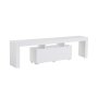 HANAH HOME TV polica Enclave Natural White - slika 1