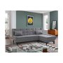 Atelier del Sofa Ugaona garnitura Santo S Dark Grey - slika 1