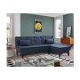 Atelier del Sofa Ugaona garnitura Santo S Navy Blue - slika 1