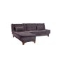 Atelier del Sofa Ugaona garnitura Kelebek Kose Left Anthracite - slika 3