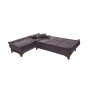 Atelier del Sofa Ugaona garnitura Kelebek Kose Left Anthracite - slika 4
