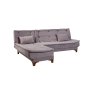 Atelier del Sofa Ugaona garnitura Kelebek Kose Left Grey - slika 3