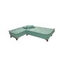Atelier del Sofa Ugaona garnitura Kelebek Kose Left Sea Green - slika 4