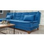 Atelier del Sofa Ugaona garnitura Kelebek Kose Left Dark Blue - slika 3
