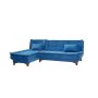 Atelier del Sofa Ugaona garnitura Kelebek Kose Left Dark Blue - slika 4