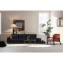 Atelier del Sofa Sofa Line With Side Table Black - slika 2