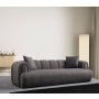 Atelier del Sofa Sofa trosed Puffy 3 Plain Anthracite - slika 1