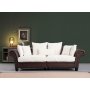 Atelier del Sofa Sofa trosed Lawrence Lounge Brown White - slika 1