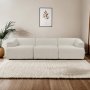 Atelier del Sofa Sofa trosed Sofia 3 White - slika 1