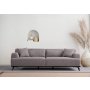 Atelier del Sofa Sofa trosed Jaguar 3 Brown Grey - slika 1